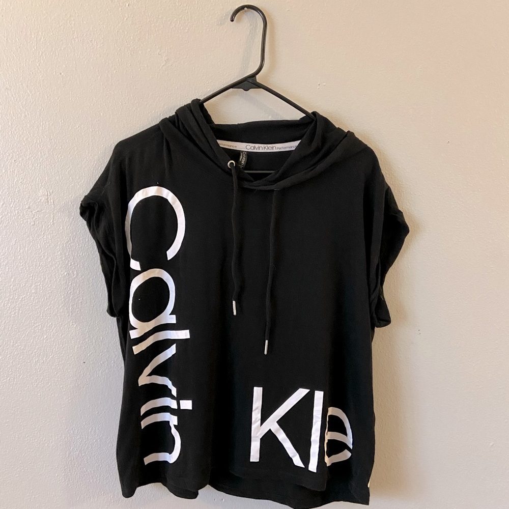 Women’s Size Large Calvin Klein Performance Cap Sleeve Hoodie 😍